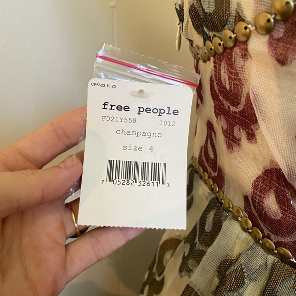 Free People Metallic Shimmer Tank Dress - Picture 8 of 14